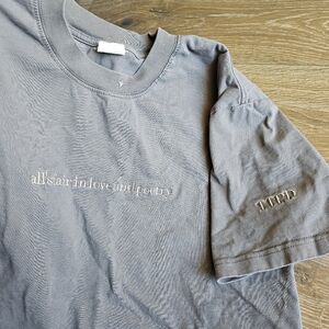 The Tortured Poets Department Taylor Swift Gray T-shirt Alls Fair In Love Poetry